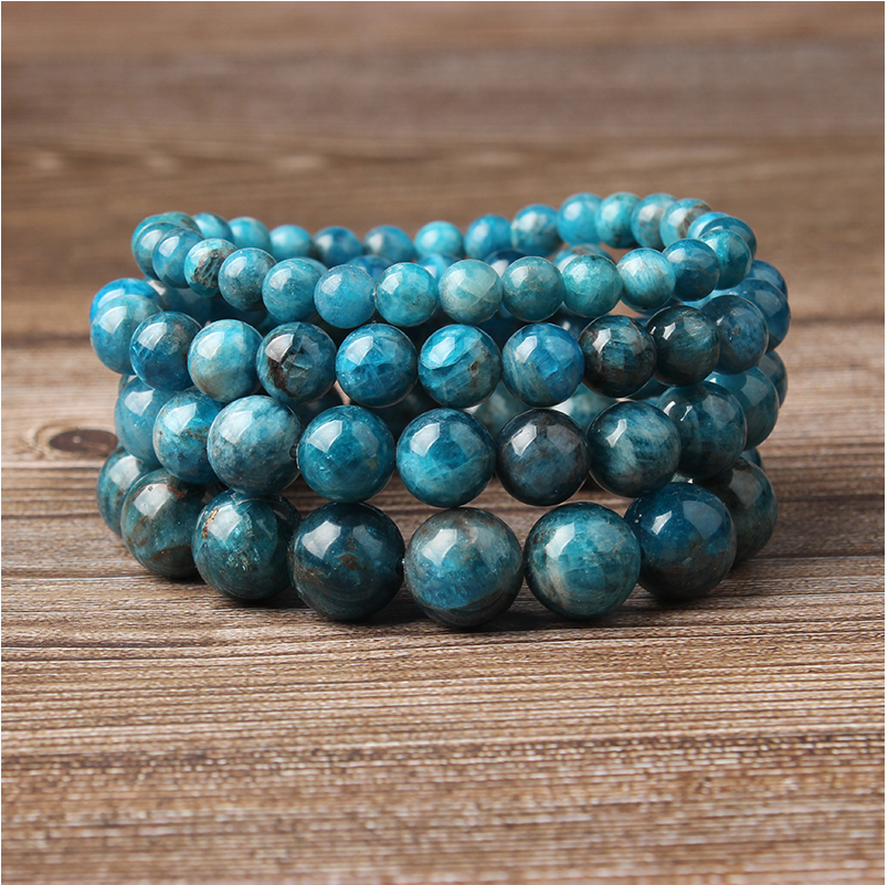 Natural Blue Apatite Bracelets