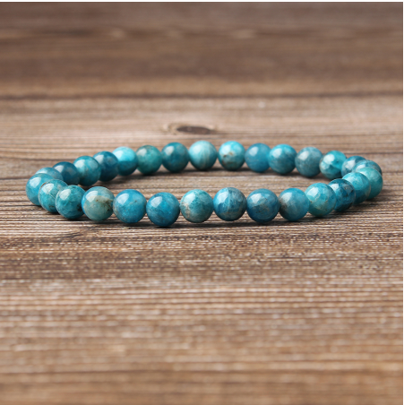 Natural Blue Apatite Bracelets