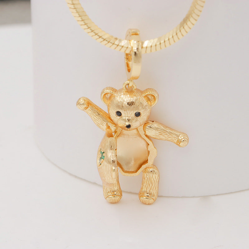 Fashionable New Cute Bear Pendant